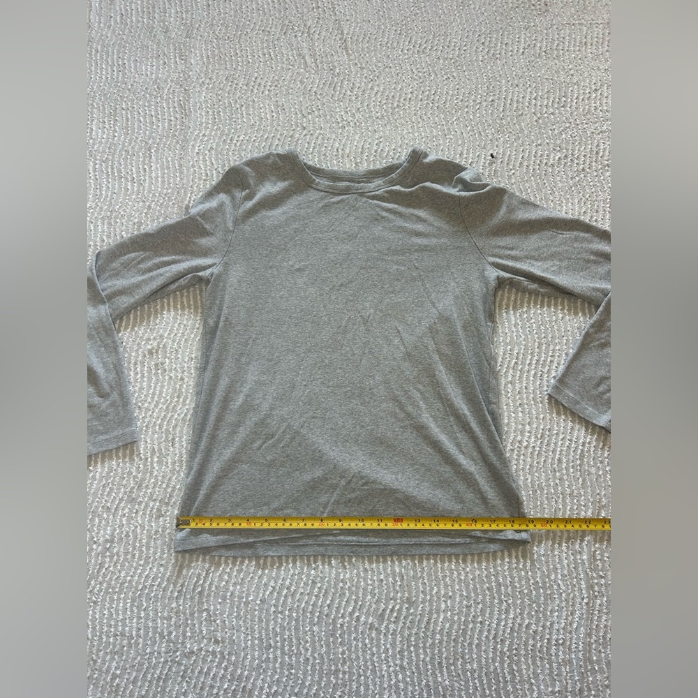 Long Sleeve T-shirt Bundle Grey White Gap Size XL White Grey Gray Cotton - Picture 6 of 15